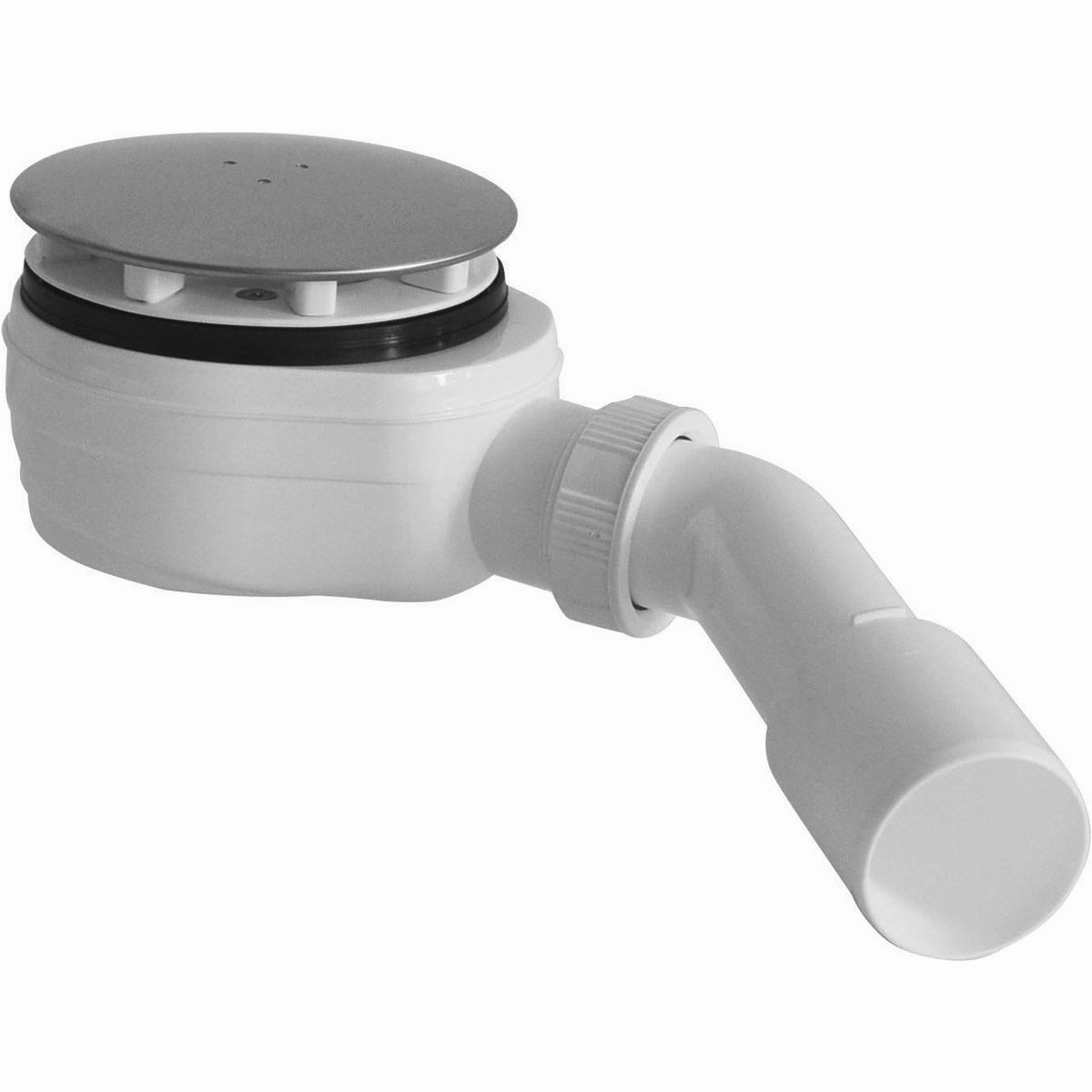 Oltens Pite Turbo syfon do brodzika 90 mm plastikowy chrom 08001000 - Wysyłka w 24h