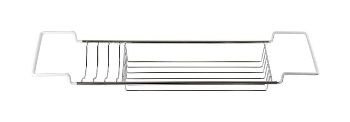 Awd Interior półka na wannę chrom/biały AWD02080192 - Wysyłka w 24h