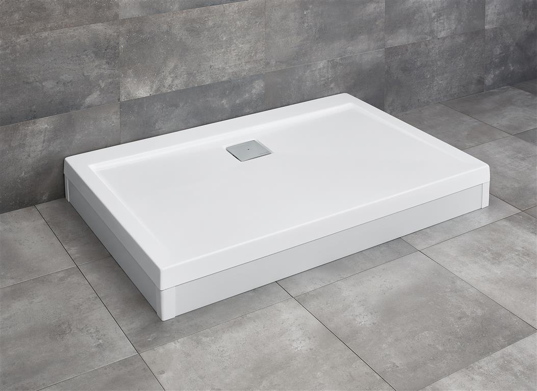Radaway Argos D brodzik 100x90 cm prostokątny z nóżkami biały 4ADN910-02