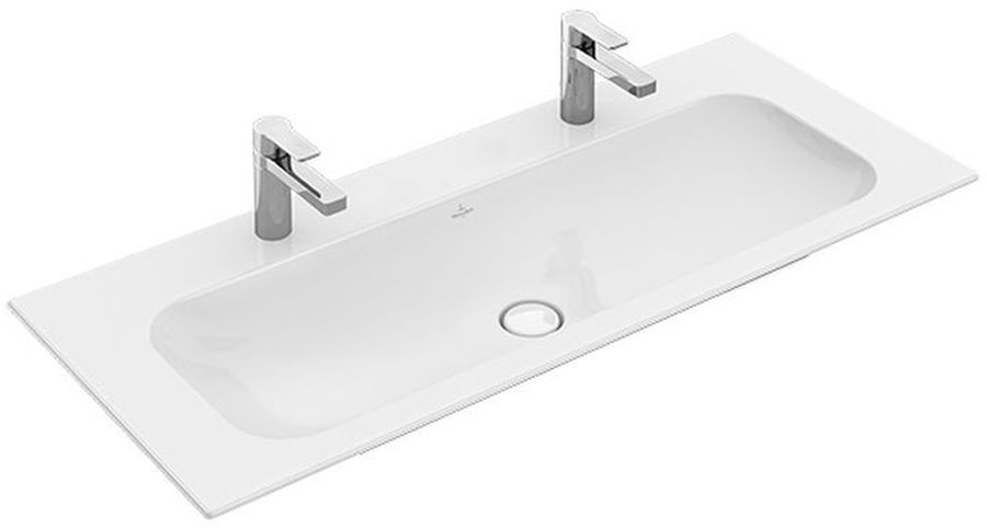 Villeroy & Boch Finion umywalka 120x50 cm meblowa prostokątna CeramicPlus Weiss Alpin 4164C1R1