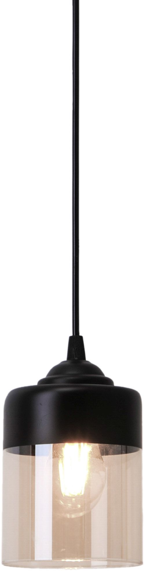 Zuma Line Porto lampa wisząca 1x40W czarna CL19020-1P-BL - Wysyłka w 24h