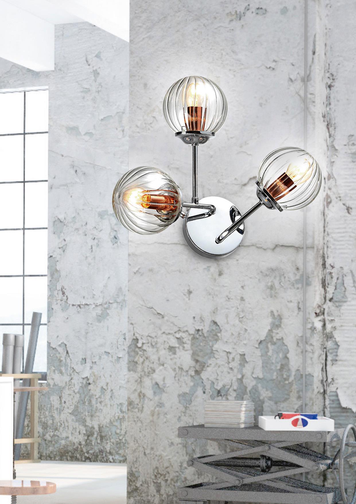 Candellux Best kinkiet 3x40W chrom 23-67258