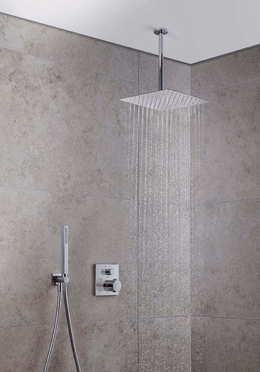 Duravit C.1 bateria prysznicowa podtynkowa termostatyczna chrom C14200015010