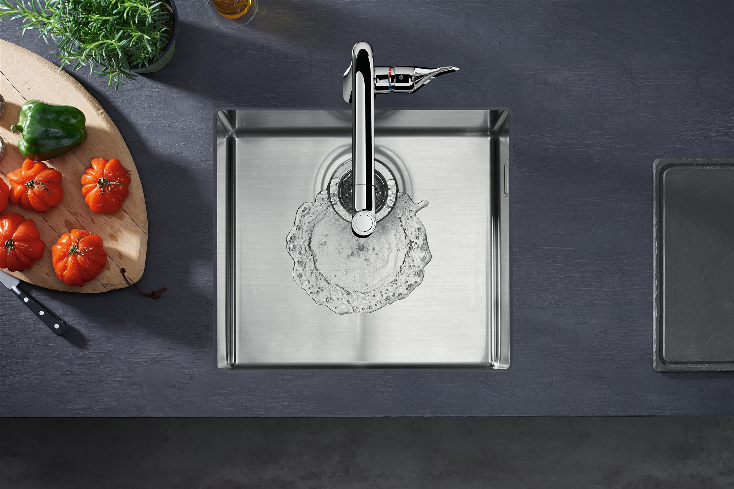 Hansgrohe S 71 zlewozmywak stalowy 45,2x40 cm 43426800
