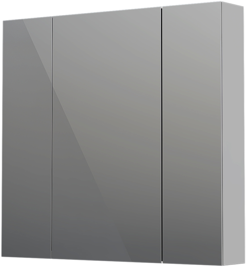 Oristo Neo szafka 80 cm lustrzana wisząca górna chrom błyszczący OR00-SGL3D-80-99 - Wysyłka w 24h