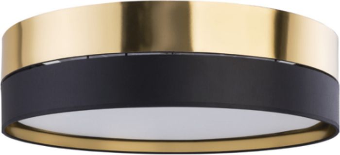 TK Lighting Hilton plafon 4x15W czarny/złoty 4345 - Wysyłka w 24h