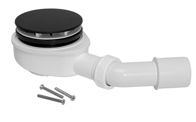 Kronenbach Krontec syfon do brodzika czarny 634200 KB