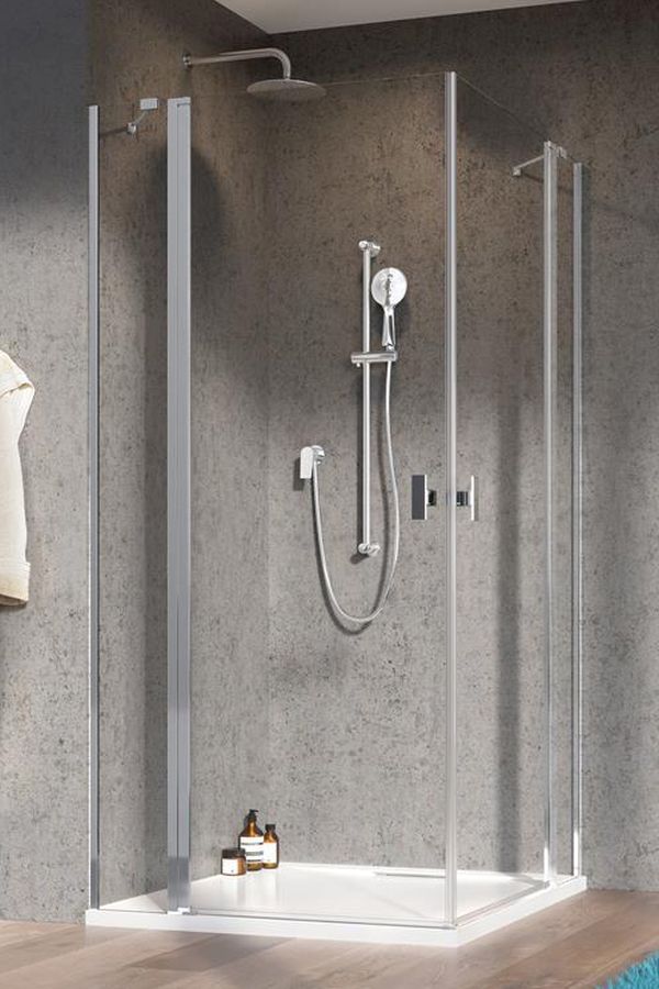 Radaway Nes KDD II drzwi prysznicowe 80 cm lewe chrom/szkło przezroczyste 10031080-01-01L