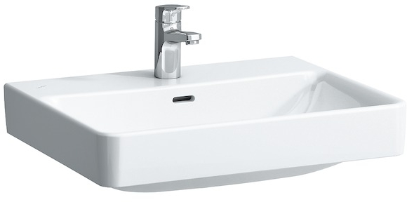 Laufen Pro S umywalka 60x46,5 cm ścienna Laufen Clean Coat biała H8169634001041