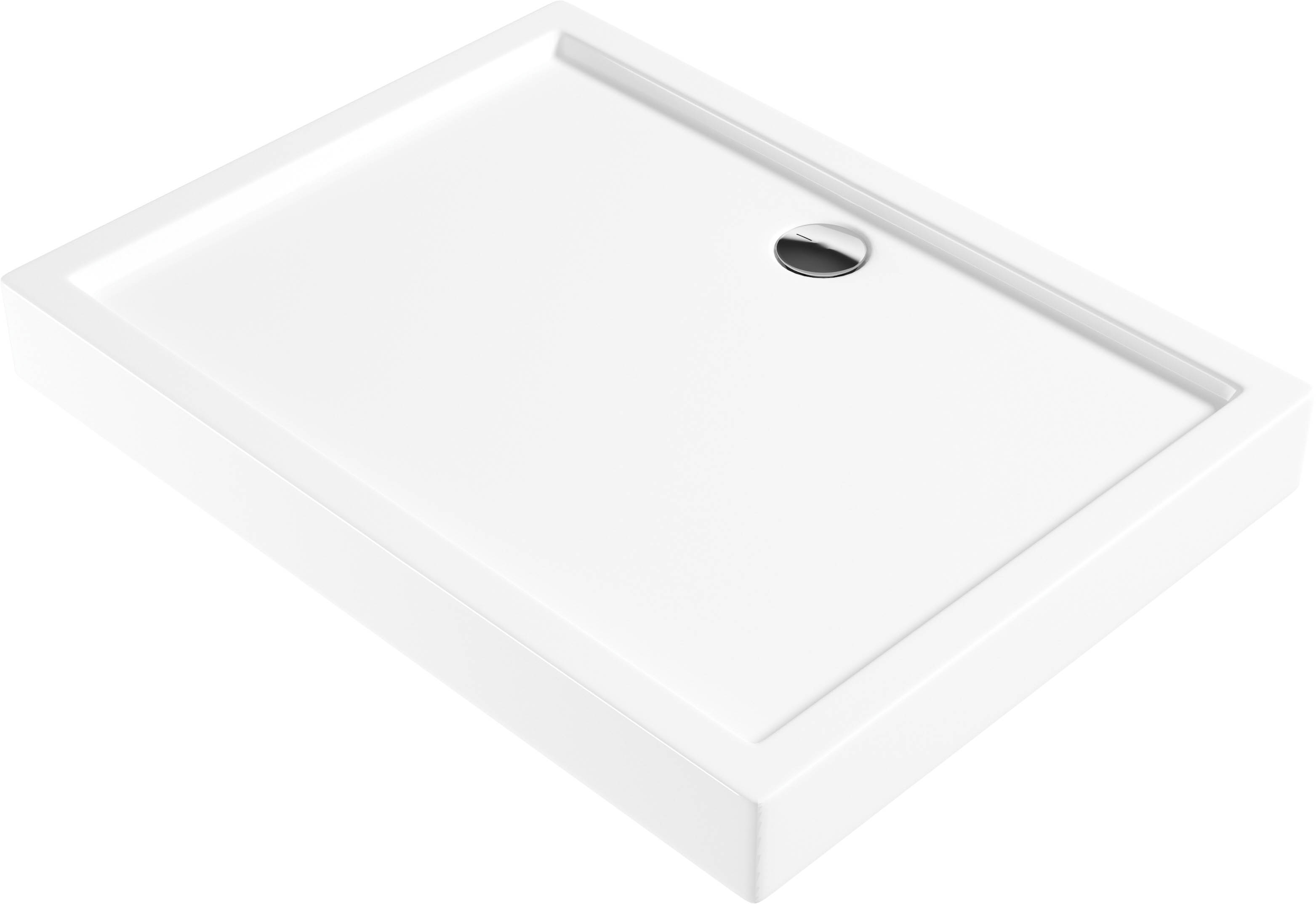 Deante Jasmin Plus brodzik 100x90 cm prostokątny biały KTJ045B - Wysyłka w 24h