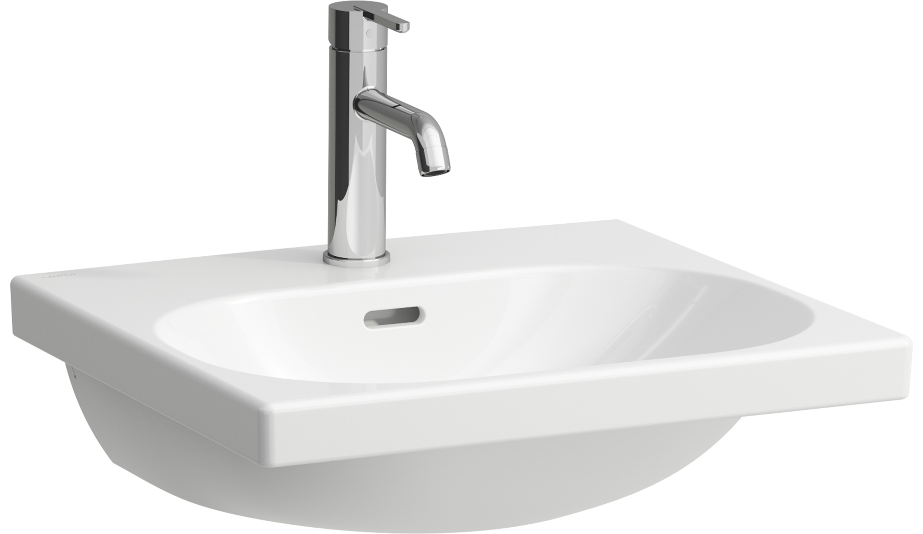 Laufen Lua umywalka 50x46 cm prostokątna ścienna biała H8100814001041