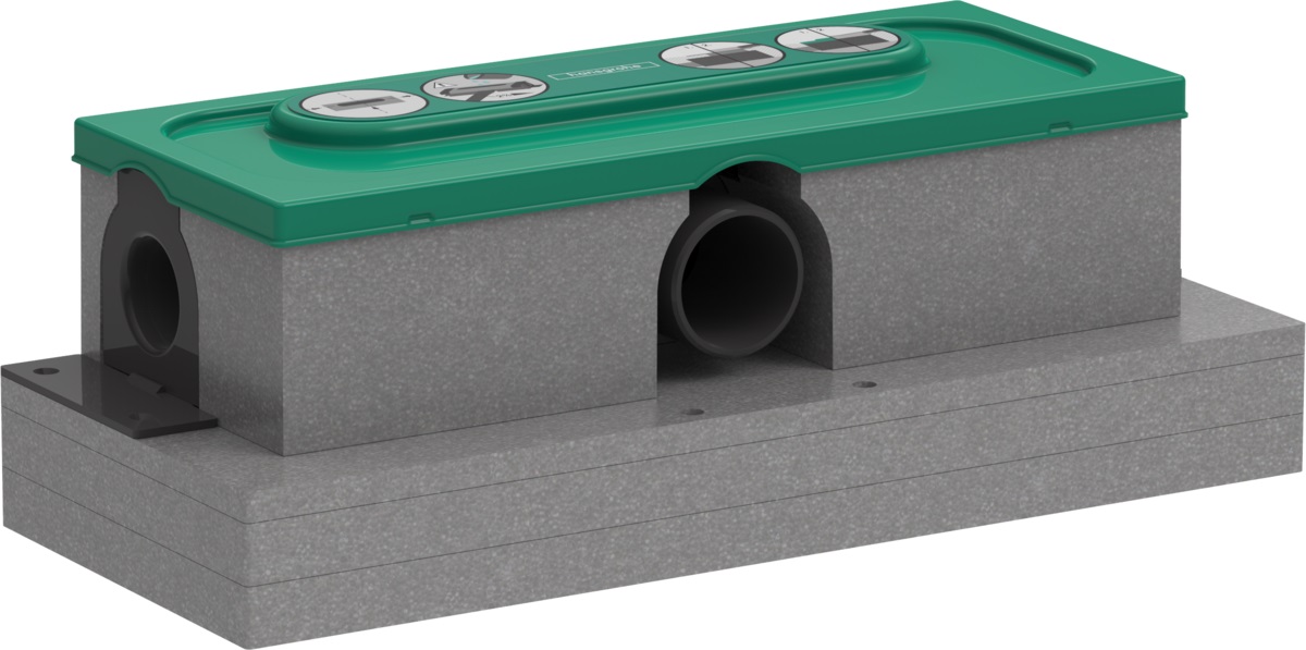 Hansgrohe uBox Universal zestaw podstawowy do odpływu liniowego 01001180