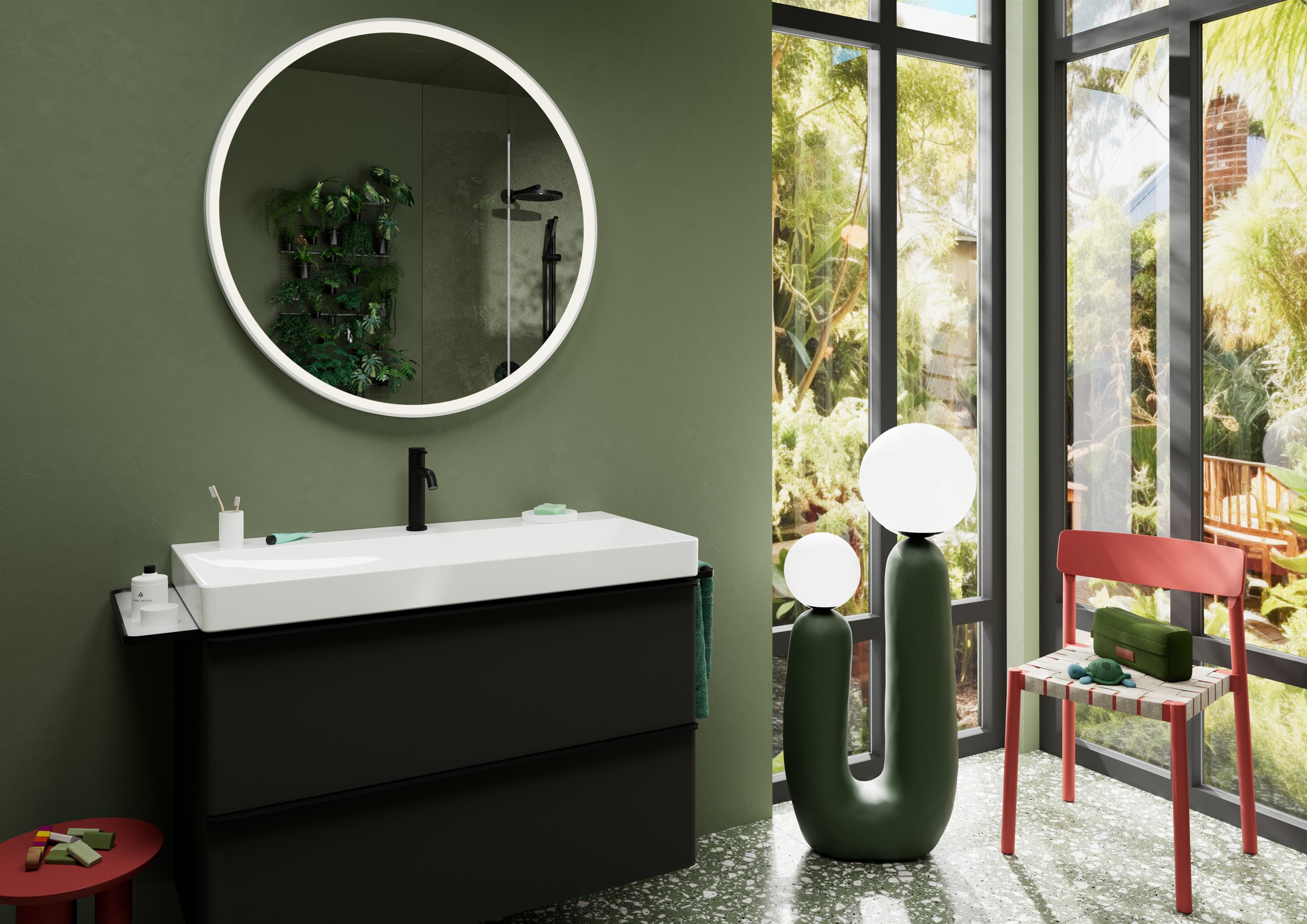 Hansgrohe Xelu Q umywalka 100x48 cm ścienna prostokątna SmartClean biały 61038450