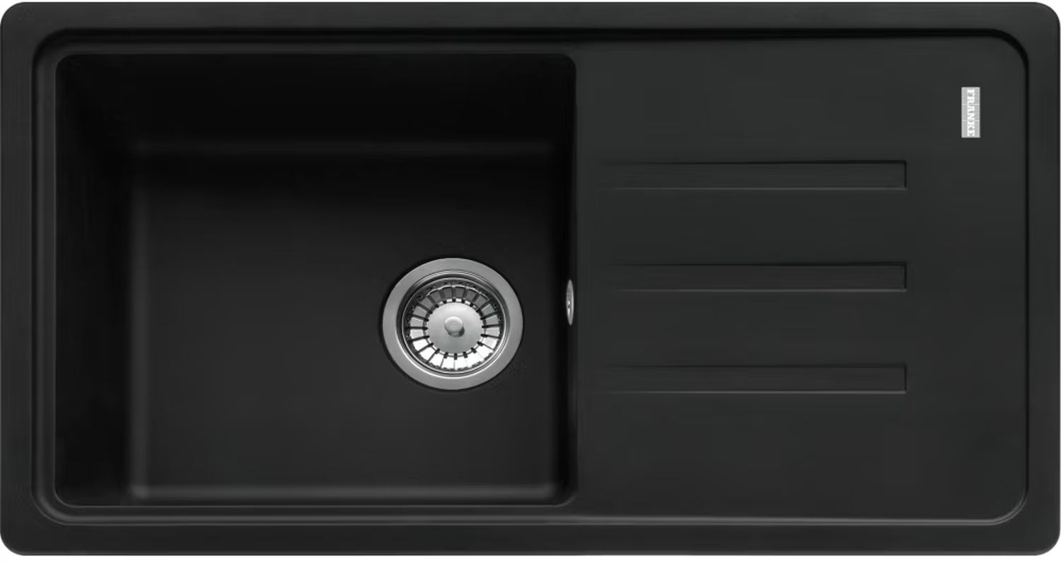 Franke Bliss BSG 611-78 zlewozmywak 78x43,5 cm Fragranite czarny mat 114.0676.312