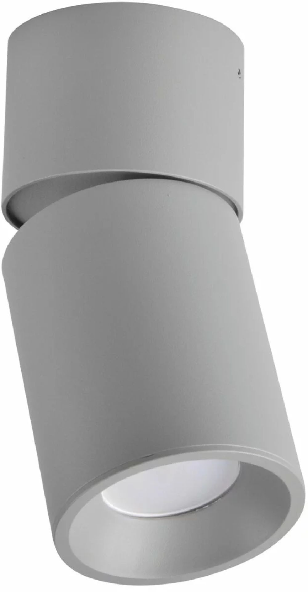 Goldlux Nixa lampa podsufitowa 1x10 W szara 314253