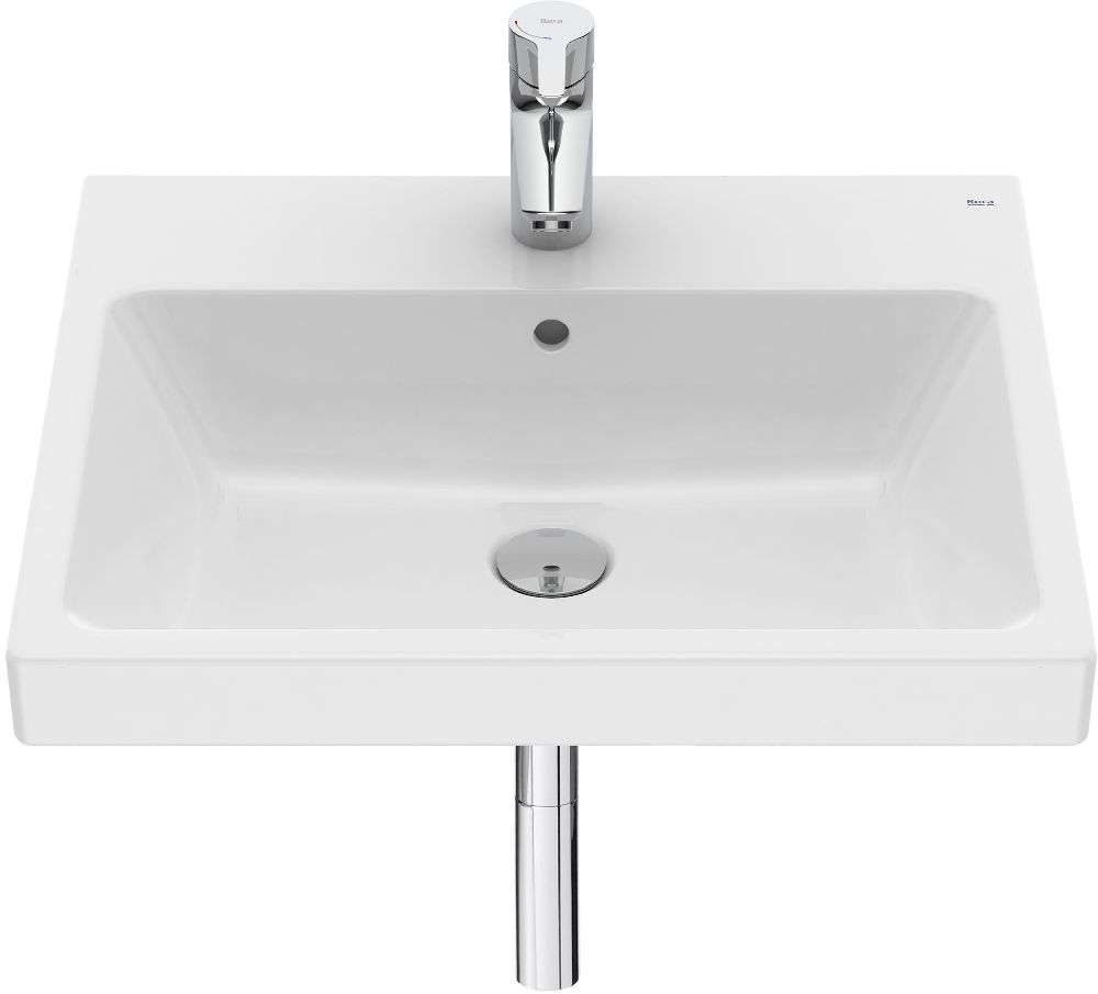 Roca Gap umywalka 55x46 cm prostokątna ścienna biała A3270MV000