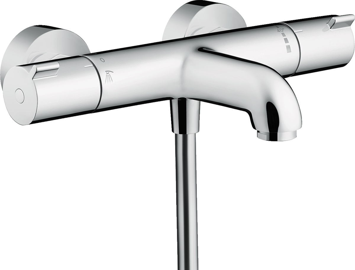 Hansgrohe Ecostat 1001 CL bateria wannowo-prysznicowa ścienna termostatyczna chrom 13201000 - Wysyłka w 24h