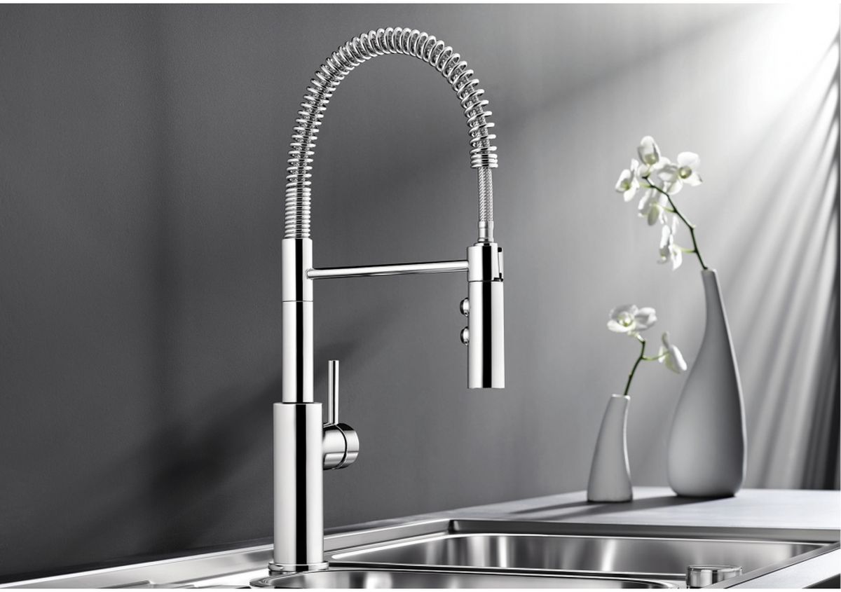 Blanco Catris-S bateria kuchenna stojąca chrom 521476 - Wysyłka w 24h