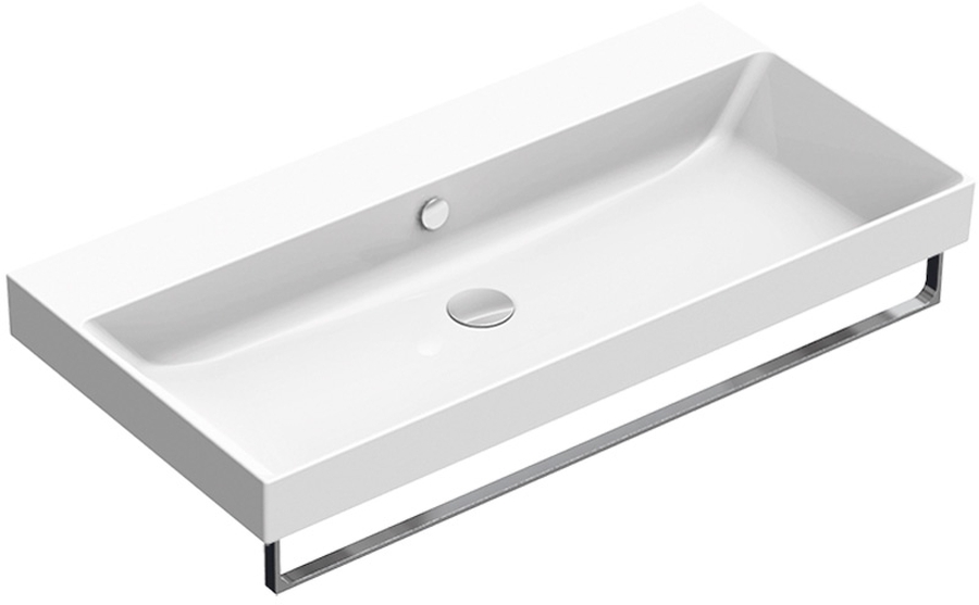 Catalano Zero umywalka 100x50 cm prostokątna ścienna biała 0121000001