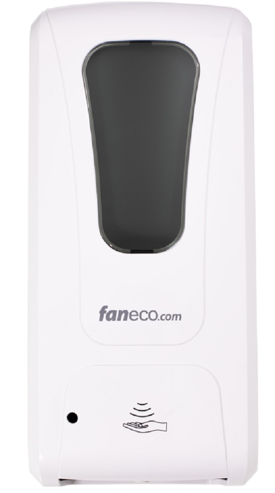 Faneco Med dozownik do mydła w pianie automatyczny 1000 ml ścienny biały SF1000PUWG - Wysyłka w 24h