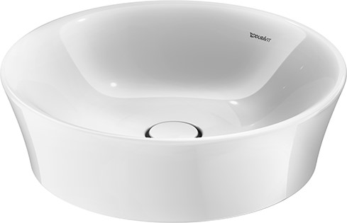 Duravit White Tulip umywalka 50 cm meblowa okrągła biała 2365500070