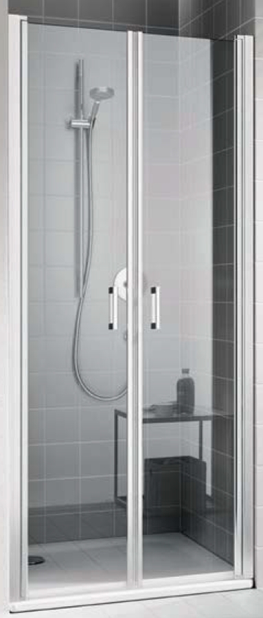 Kermi Cada CK PTD drzwi prysznicowe 80 cm srebrny połysk/szkło przezroczyste CKPTD08020VPK
