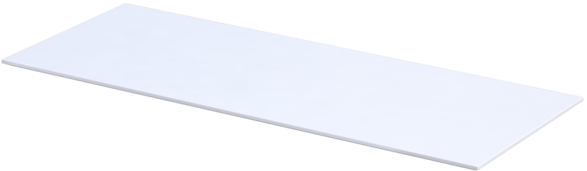 Oristo Uni blat 120 cm naszafkowy biały mat OR00-BU-120-2 - Wysyłka w 24h