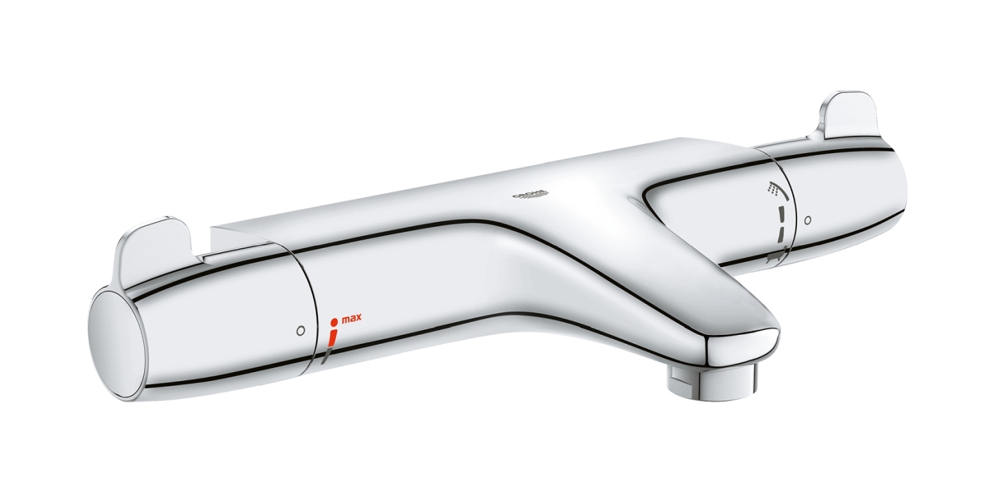 Grohe Grohtherm Special bateria wannowo-prysznicowa ścienna termostatyczna chrom 34671000