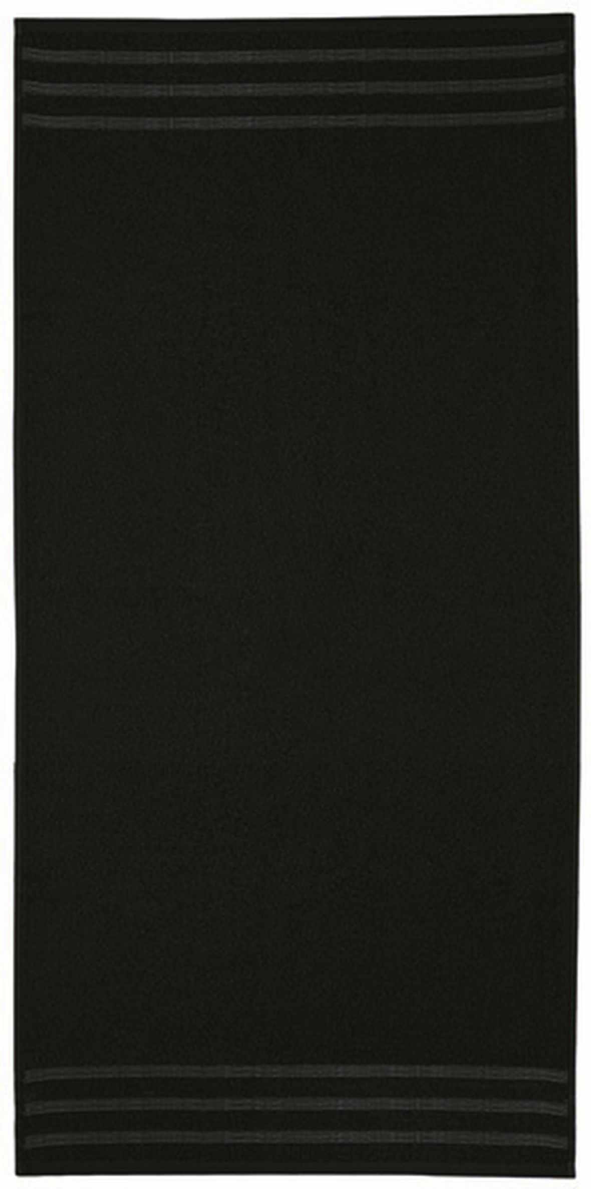 Kleine Wolke Royal Vegan ręcznik łazienkowy 50x100 cm bawełna 500 g czarny 3003926262