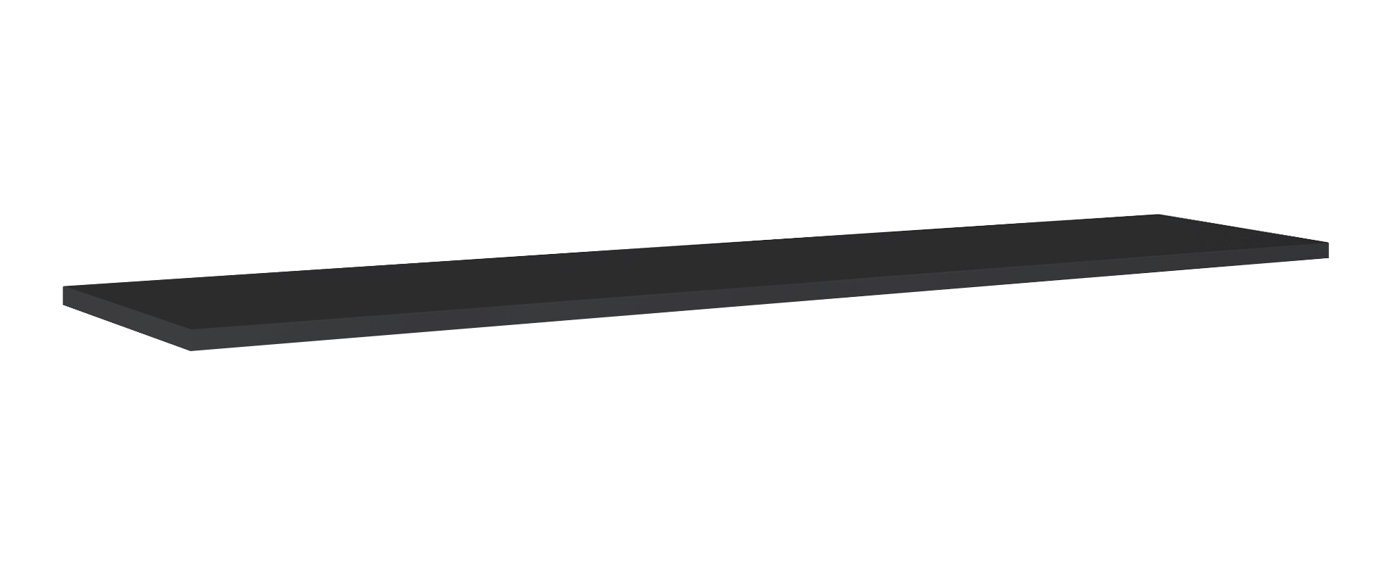 Oltens Vernal blat naszafkowy 200,6x46,4 cm czarny 63010300 - Wysyłka w 24h
