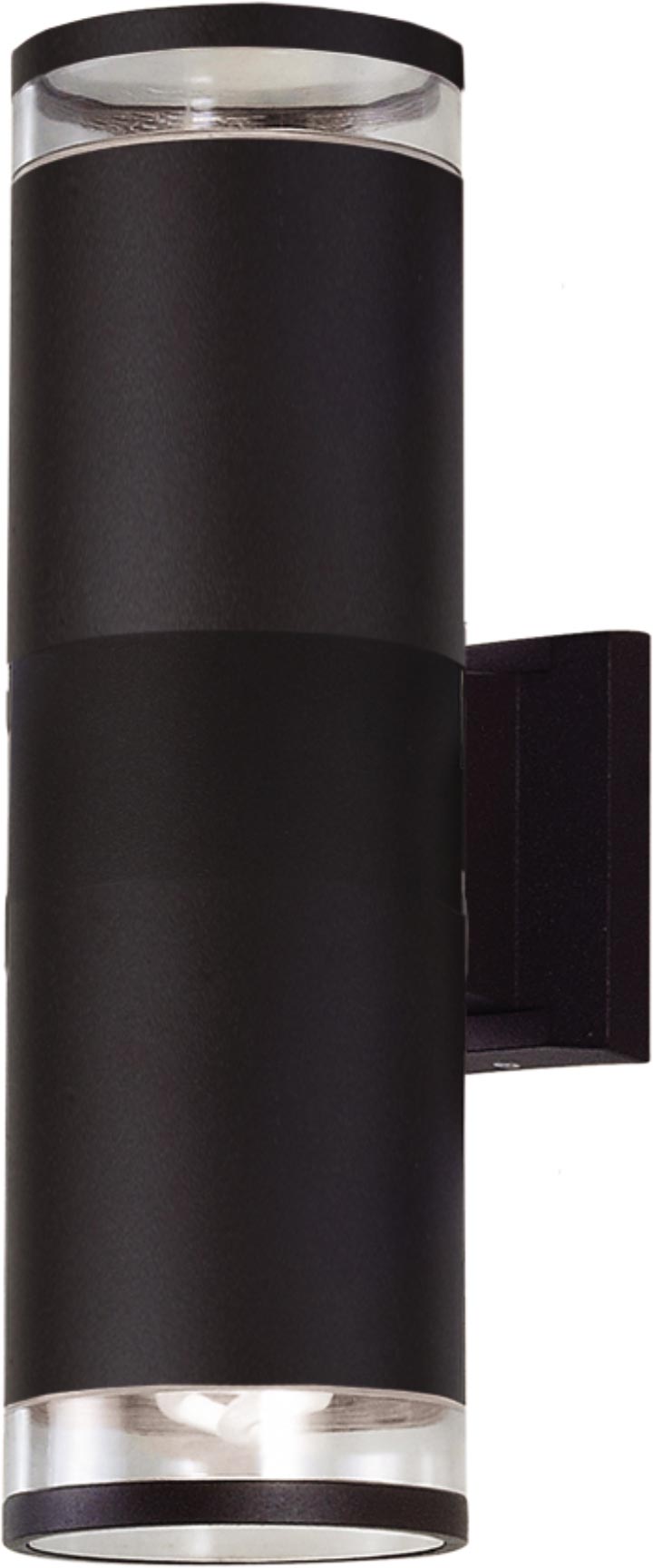 Kaja Wella kinkiet zewnętrzny 2x35W czarny K-8015C