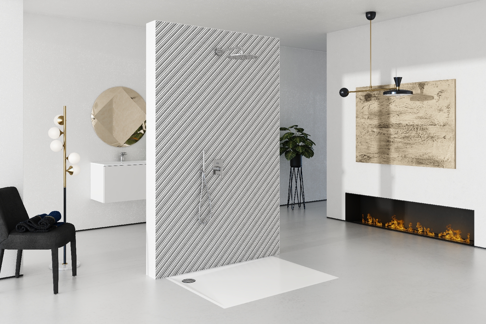 Schedline Libra brodzik prostokątny 100x80 cm biały 3SP.L1P-80100
