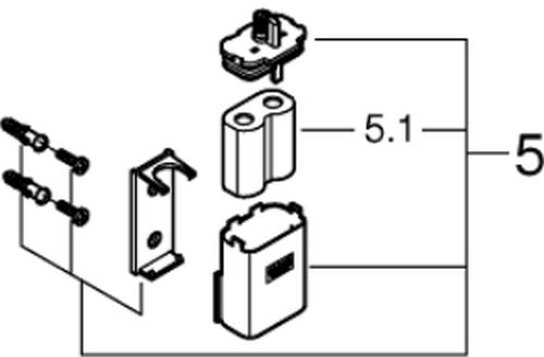 Grohe Eurosmart Cosmopolitan E bateria do zasilania 42886000 - Wysyłka w 24h
