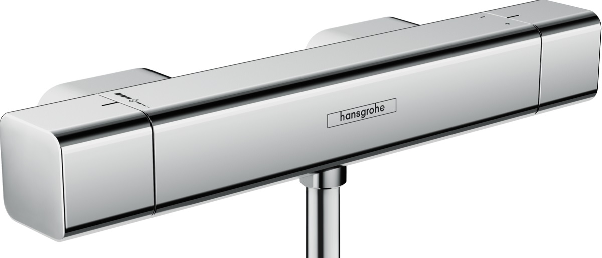 Hansgrohe Ecostat E bateria prysznicowa ścienna termostatyczna chrom 15773000 - Wysyłka w 24h