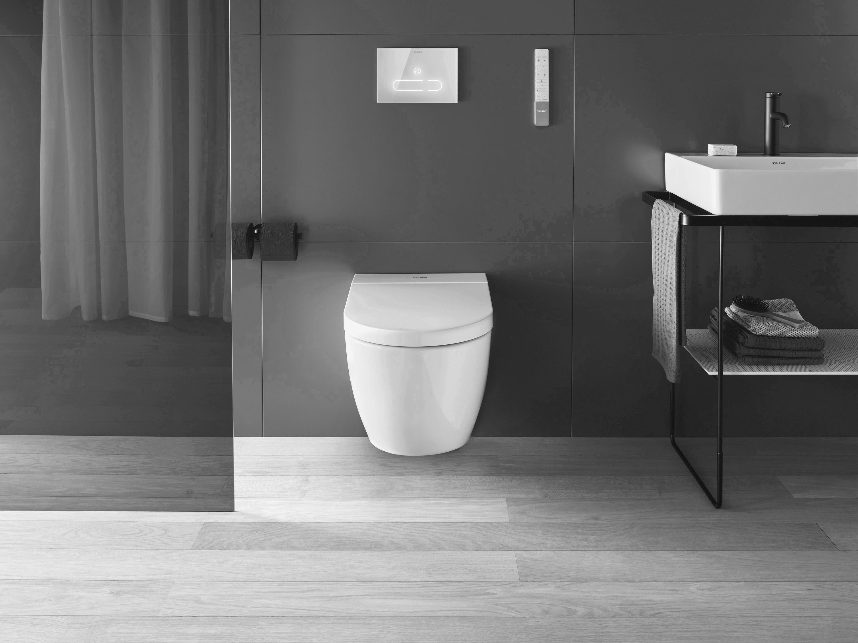 Duravit SensoWash Starck f Lite Compact miska WC z deską sedesową myjąca biała 650001012004310