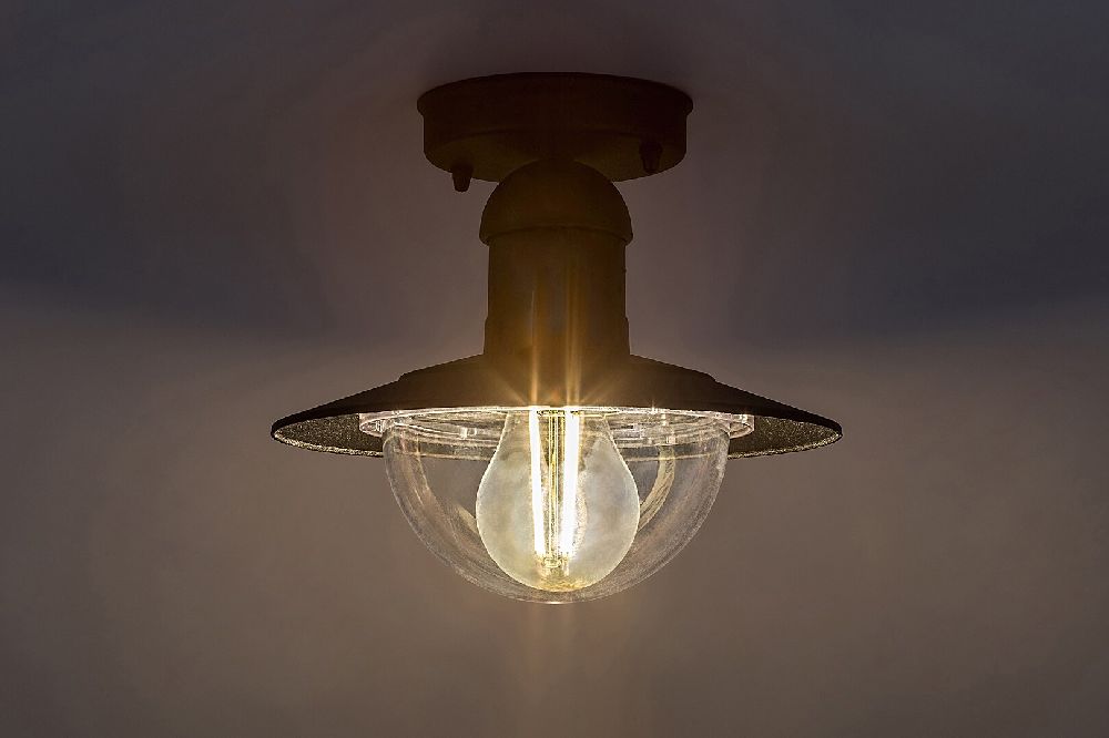 Rabalux Oslo lampa podsufitowa zewnętrzna 1x60 W czarna 8716 - Wysyłka w 24h