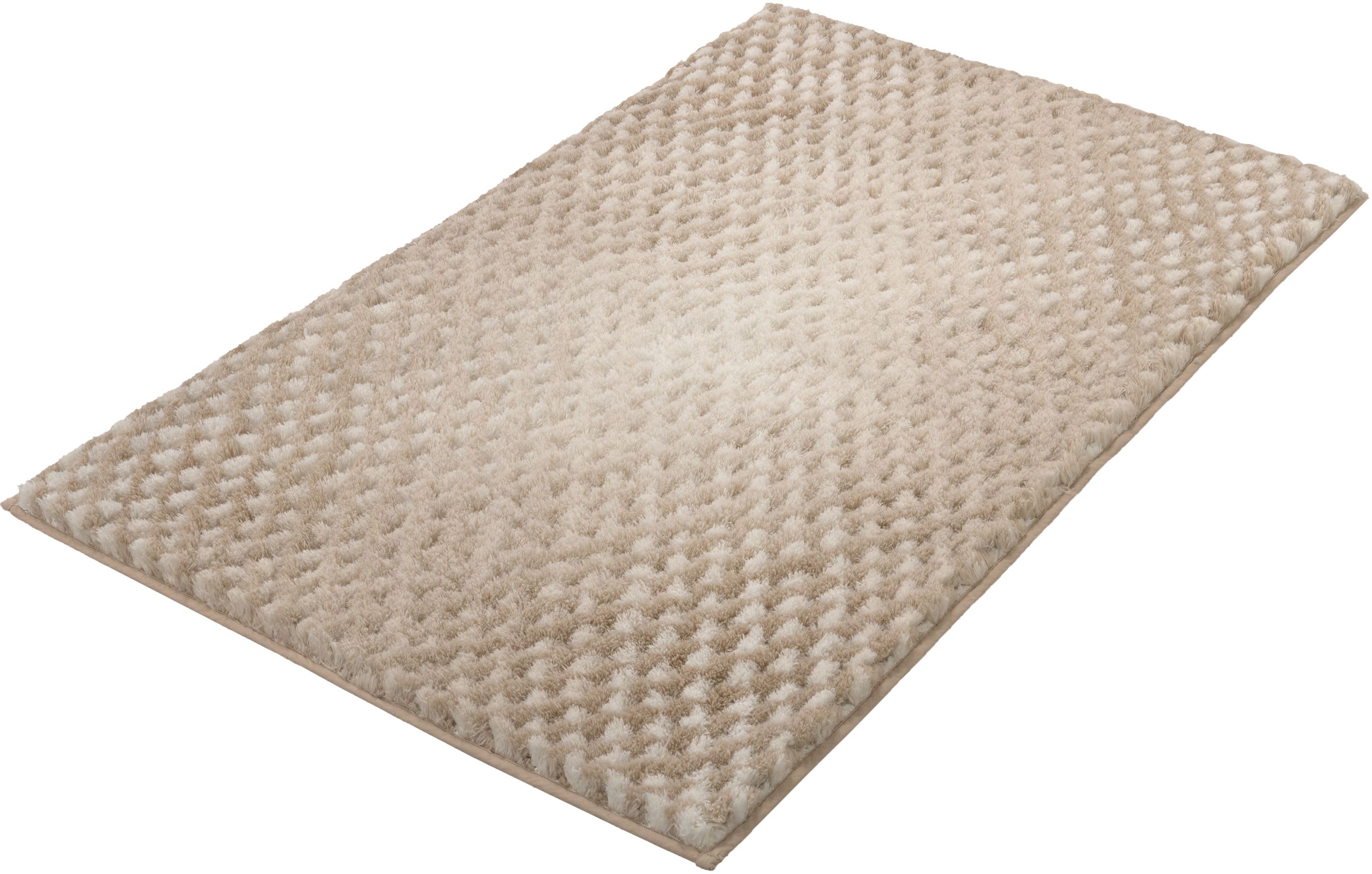 Kleine Wolke Cory dywanik łazienkowy 120x70 cm prostokątny beżowy Pearl 9121398225