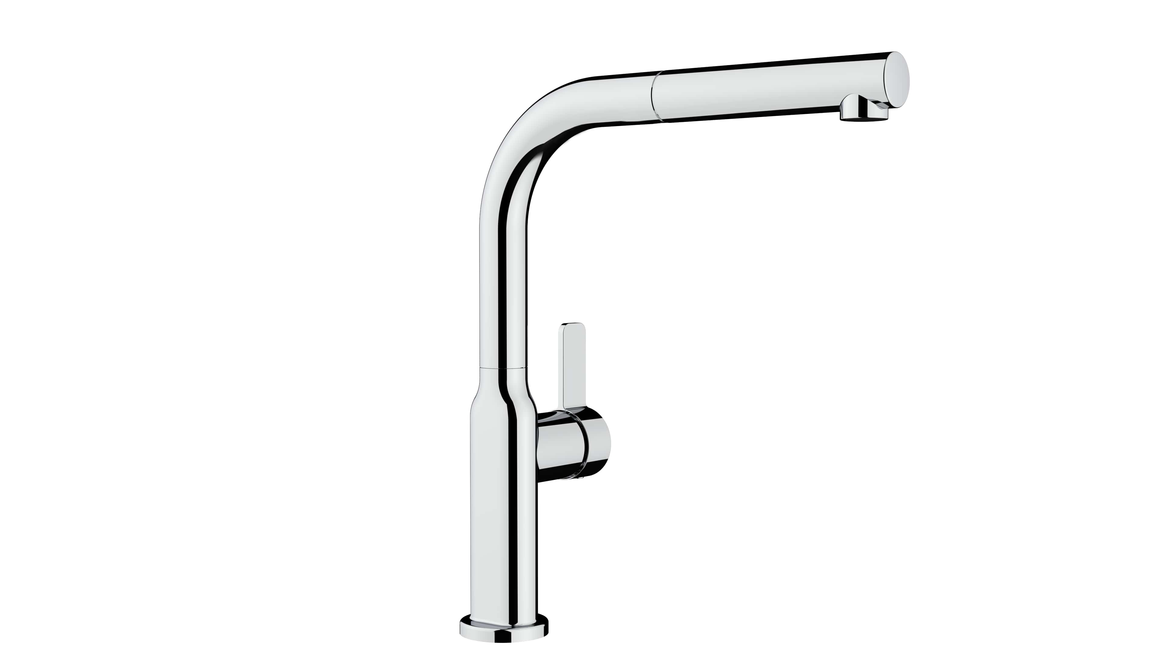 Teka Oval bateria kuchenna stojąca chrom 116020017