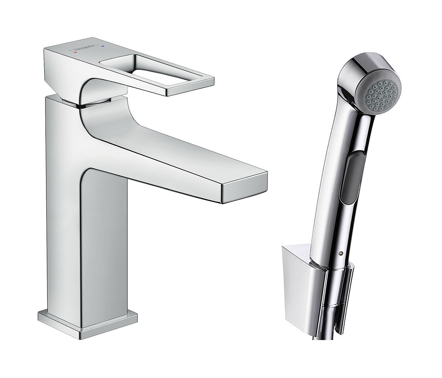 Hansgrohe Metropol zestaw bidetowy EcoSmart chrom 74522000