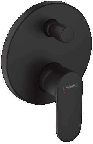 Hansgrohe Vernis Blend bateria wannowo-prysznicowa podtynkowa czarny mat 71466670 - Wysyłka w 24h