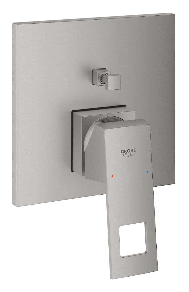Grohe Eurocube bateria wannowo-prysznicowa podtynkowa stal nierdzewna 24062DC0