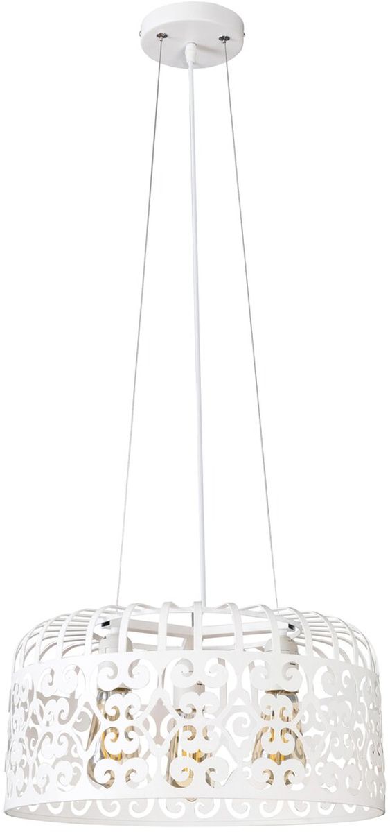 Rabalux Alessandra lampa wisząca 3x60W biała 2163