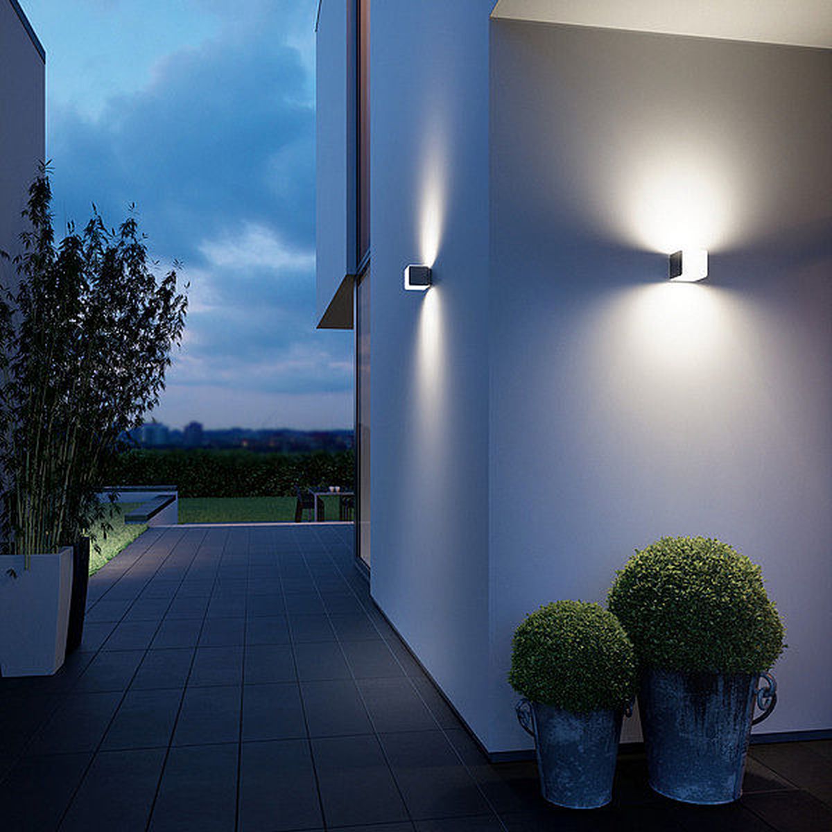 Steinel L 830 kinkiet zewnętrzny 1x9,5W LED z czujnikiem ruchu antracyt/biały ST055493 - Wysyłka w 24h