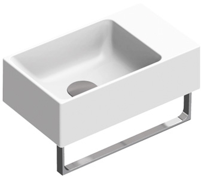 Catalano Verso umywalka 40x23 cm prostokątna ścienna biała 0220410001