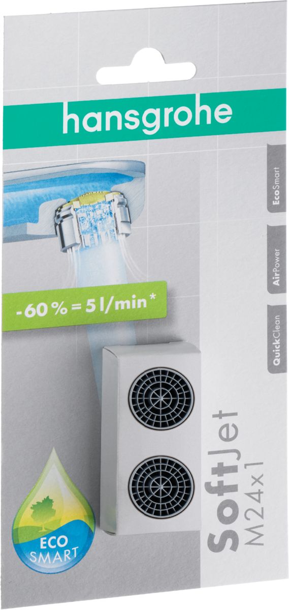 Hansgrohe perlator do baterii umywalkowej zestaw 2 szt 13182000 - Wysyłka w 24h