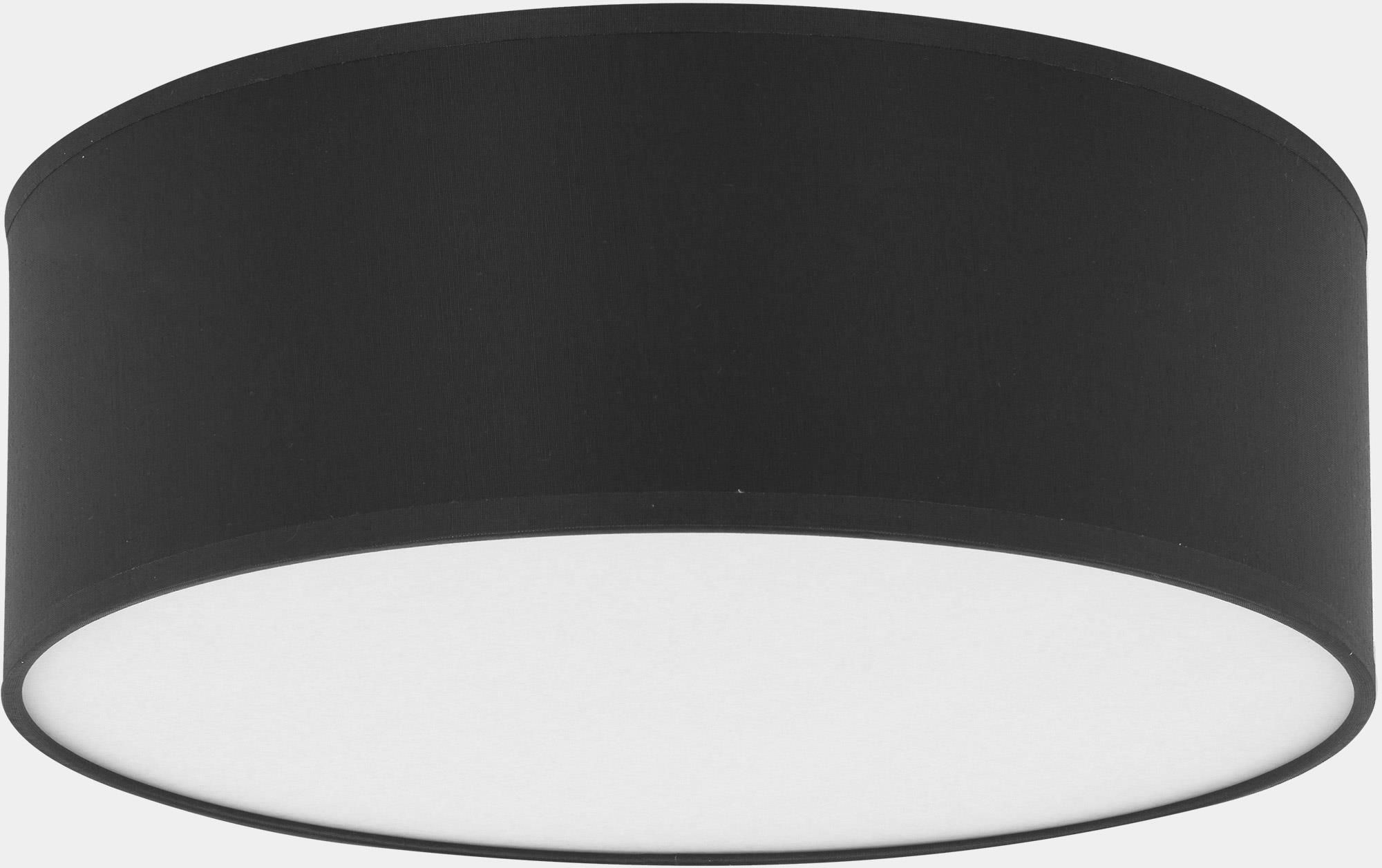 TK Lighting Rondo plafon 4x15W czarny/biały 1088