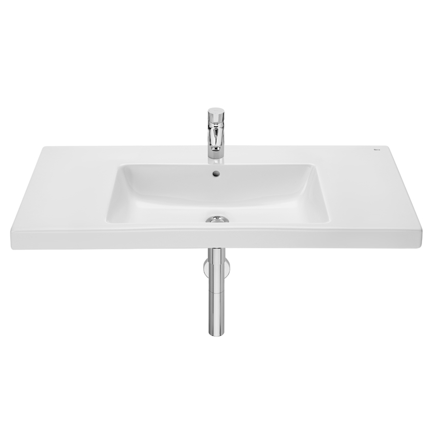 Roca Gap umywalka 100x46 cm prostokątna ścienna biała A3270MAS00 - Wysyłka w 24h
