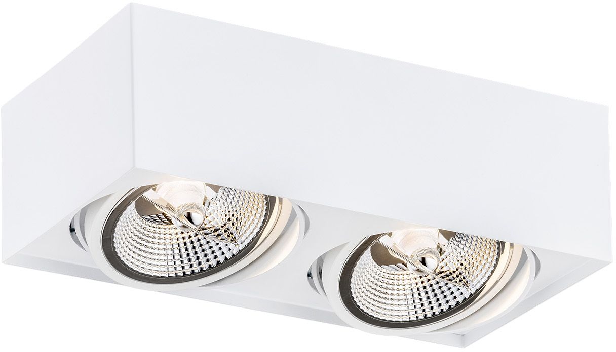 Argon Rodos Plus lampa podsufitowa 2x12W biały 1048BZ