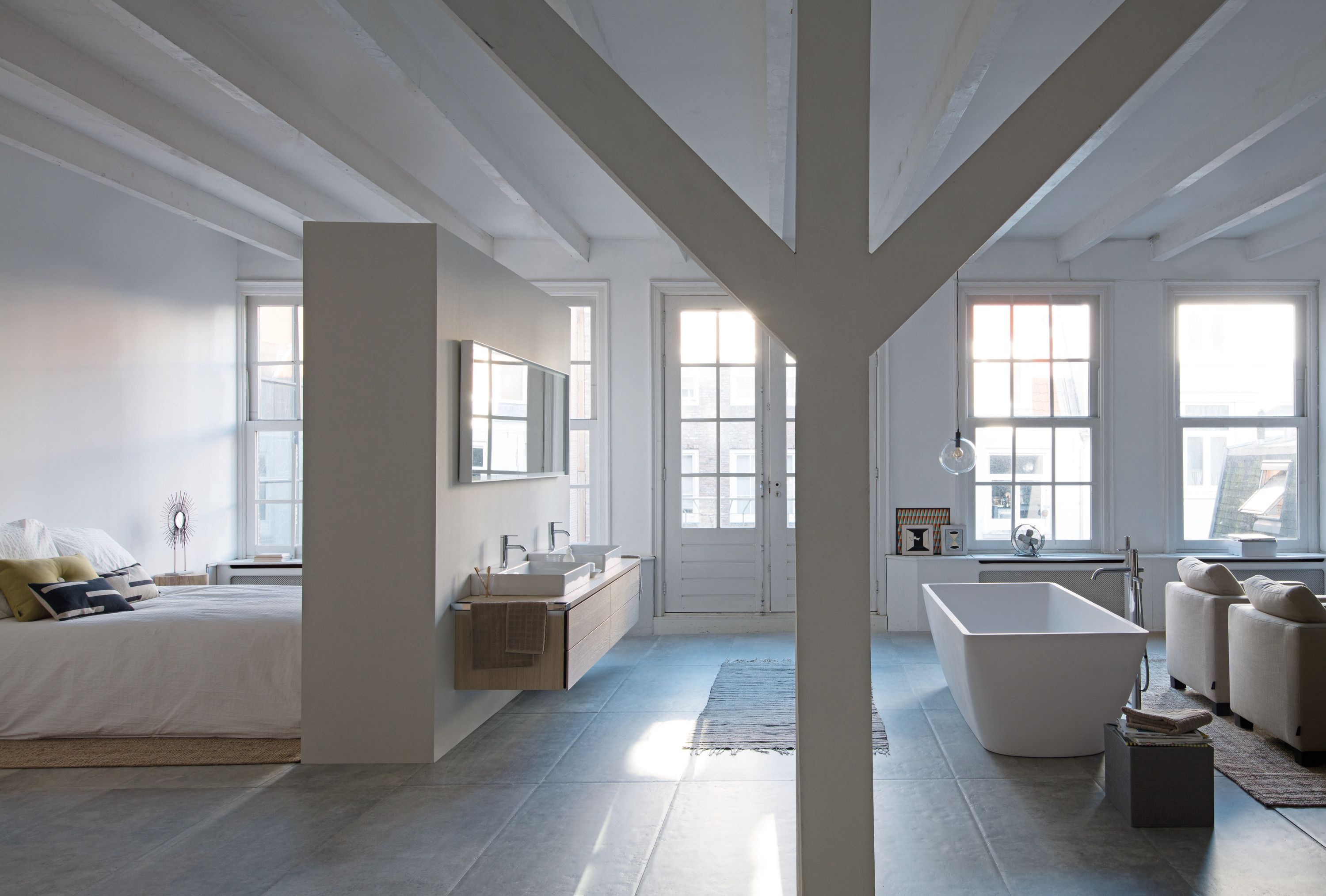 Duravit DuraSquare umywalka 60x47 cm szlifowana prostokątna WonderGliss biała 23536000711