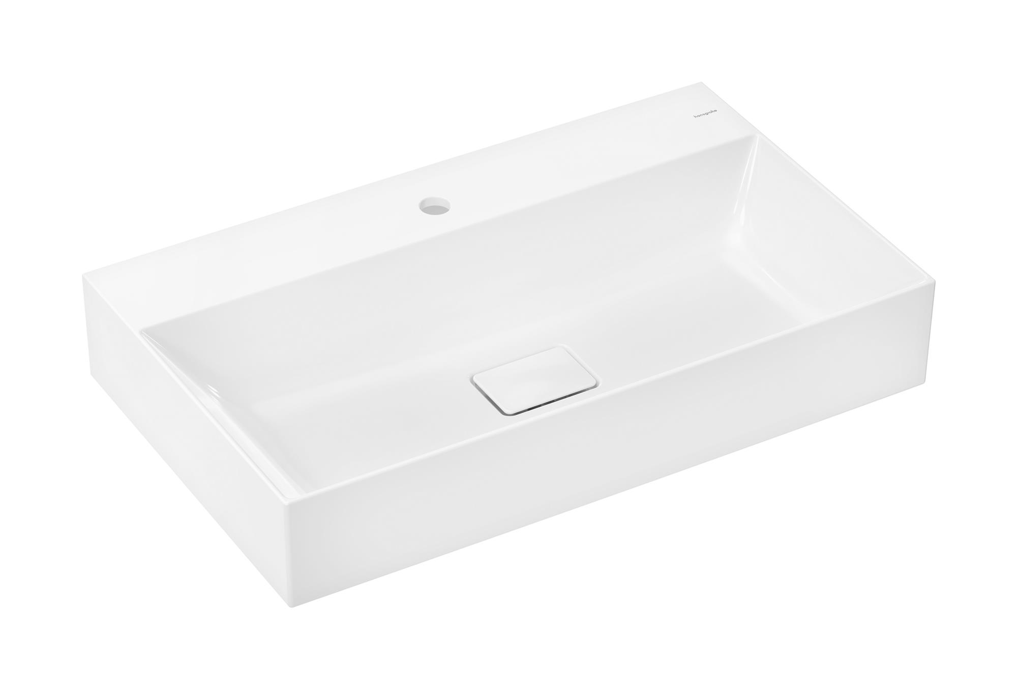 Hansgrohe Xevolos E umywalka 80x48 cm ścienna prostokątna SmartClean biały 61096450